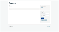 Desktop Screenshot of daerona.com