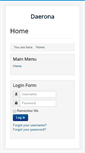 Mobile Screenshot of daerona.com